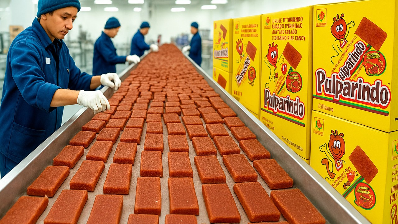 CÓMO se HACE el PULPARINDO | ASÍ SE FABRICA este DULCE MEXICANO