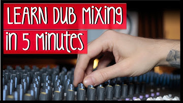 Learn DUB MIXING in 5 Minutes - [w. ANALOG MIXER and Guitar Pedals] - Reggae, Dub Tutorial