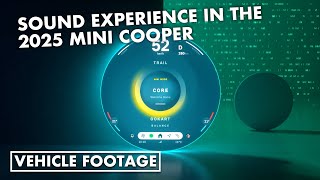 Driving sounds in the all new 2025 Mini Cooper