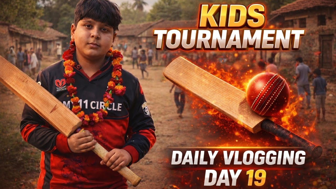 Kids tournament daily vlogging Day no 19
