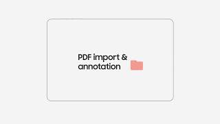 Managing folders & importing PDF on Samsung Notes | Samsung