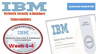 Network Security & Database Vulnerabilities | All Quiz Answers | Coursera | IBM