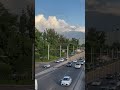 Almaty road trip. Горы и улица Саина. 30 Мая 2024. Kazakhstan. #kazakhstan #roads #almaty