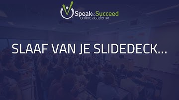 3 8 PowerPointtip: Laat je niet leiden door je slides (maar leid zelf)