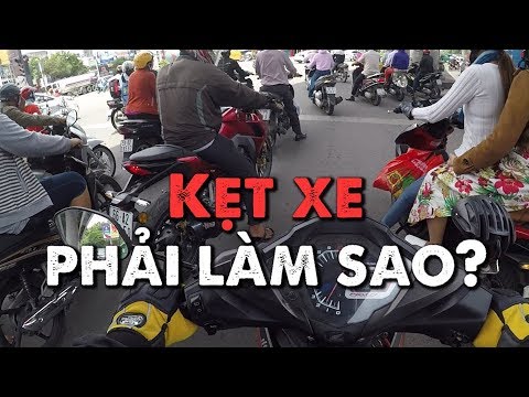 Làm chủ XE CÔN TAY khi kẹt xe - Không nên rê côn và không bị tắt máy | MinC Motovlog