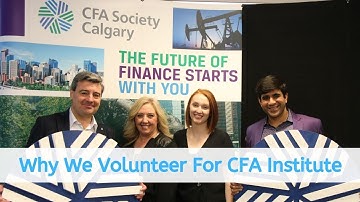 CFA Institute: Why We Volunteer | Sameer Somal