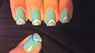 Triangle Nail Art
