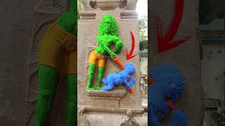What's going on here?😱🤯 #shorts #ancient #temple #statue #hindu #india #mystery #god #viral #reels