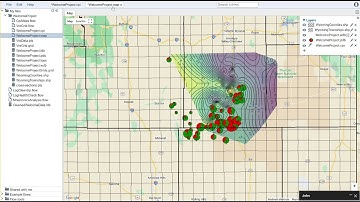Welcome Project: Adding petrophysics results and grids to maps