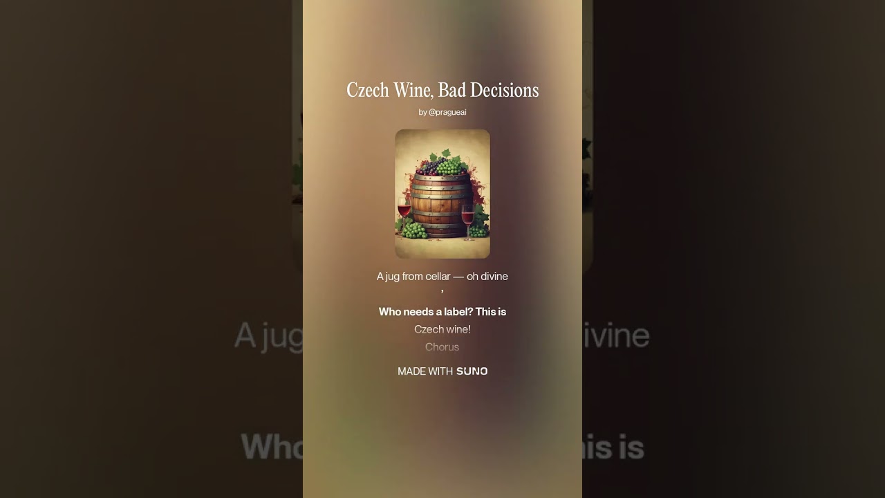 Czech Wine, Bad Decisions 