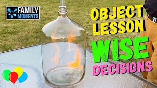 WHOOSH BOTTLE OBJECT LESSON - Family Devotional