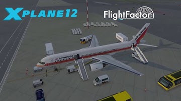 X-Plane 11 | FlightFactor 757-200 | Madrid To Palma IBE3914