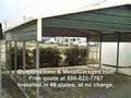 A-Frame Carport with Hortizonal Sheeting and Gable Ends A-Frame Carport with Hortizonal Sheeting and Gable Ends