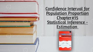 Solved Example#15.26 ||Chapter#15 ||Statistical Inference - Estimation