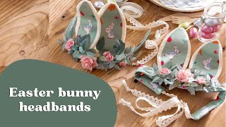 How to make Bunny Ear Headbands - Easter Sewing Tutorial