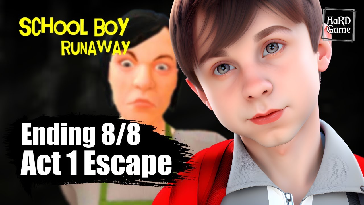 Schoolboy Runaway Stealth - Act 1 Escape [Ending 8/8] - YouTube