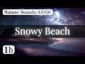 Healing｜Dreamy Wave Sounds on a Snowy Beach (1h)｜Deep Sleep・Cleansing・ASMR