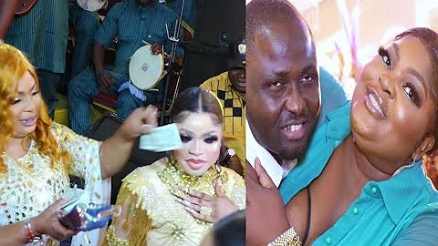 Laide Bakare, Eniola Badmus & Others Dance & Spray Money On Bobrisky At His Birthday Party