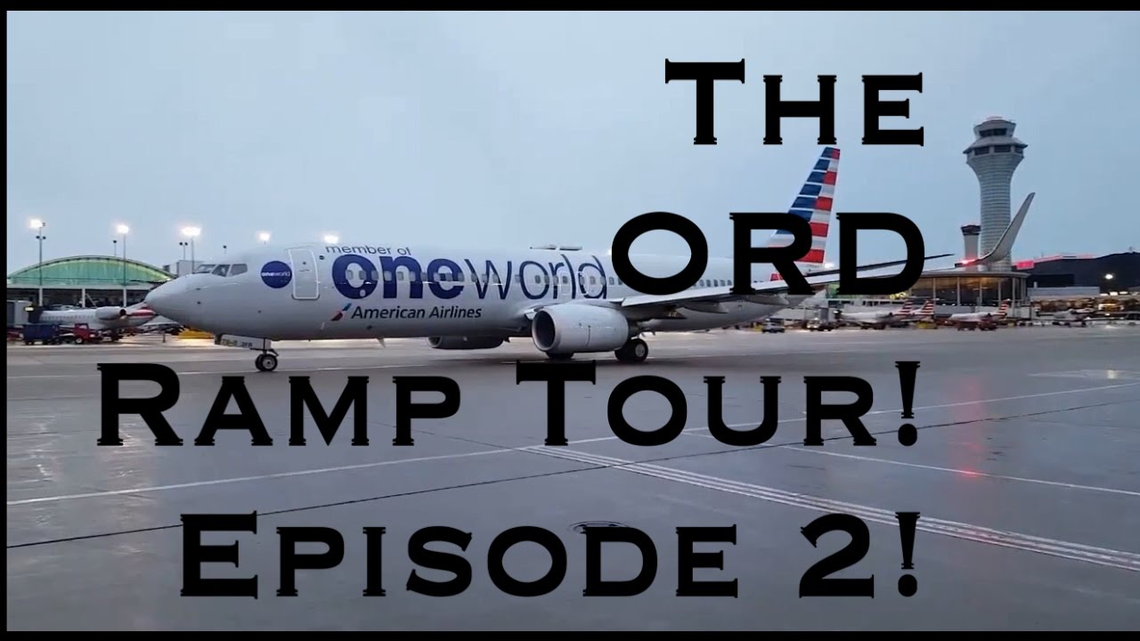 Planes from the Ramp at Chicgao O'Hare!! (S1E2) YouTube