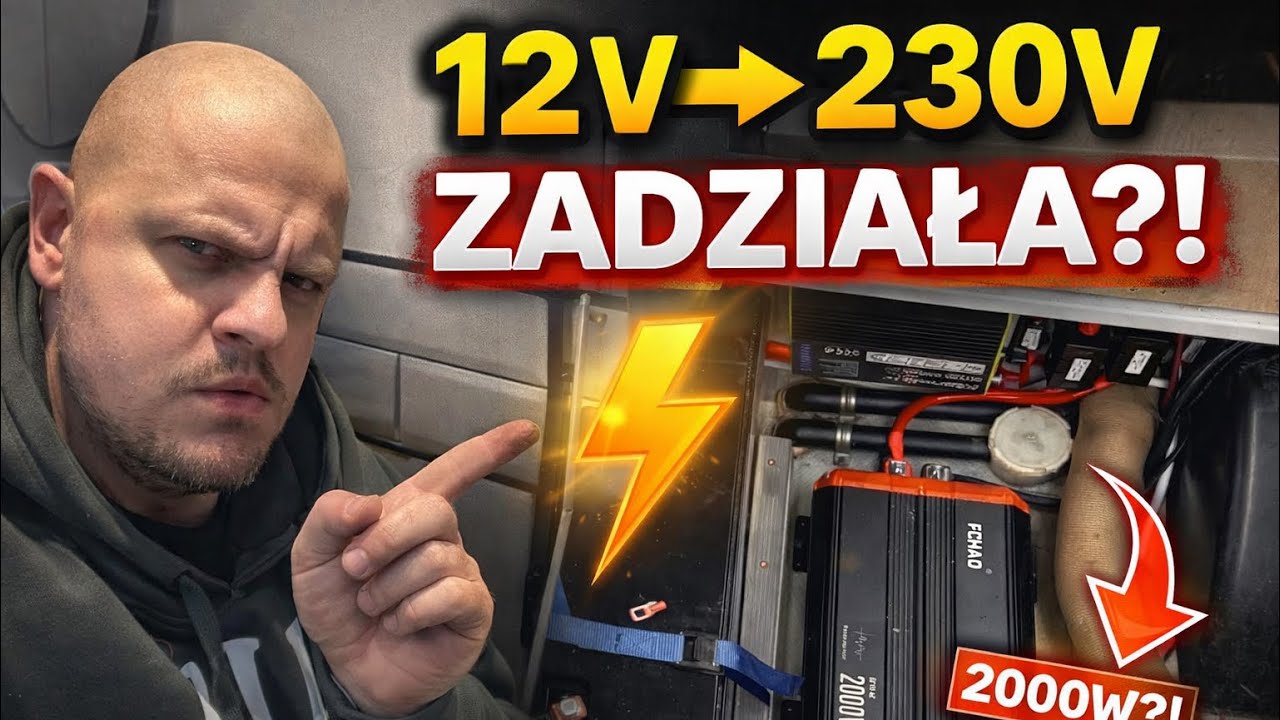 2000W w starym kamperze… czy ta instalacja to wytrzyma?!