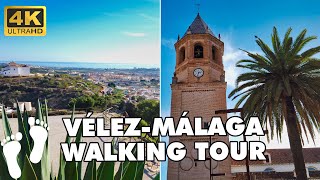 VÉLEZ-MÁLAGA Spain Costa del Sol ► Walking Tour 4K ►