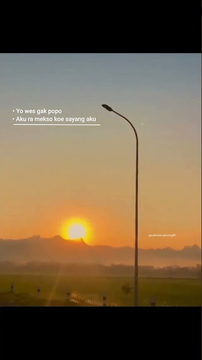 Story Wa 30 Detik | Neng awan tansah kelingan | Story Wa Lagu | Story wa jawa | Aesthetic