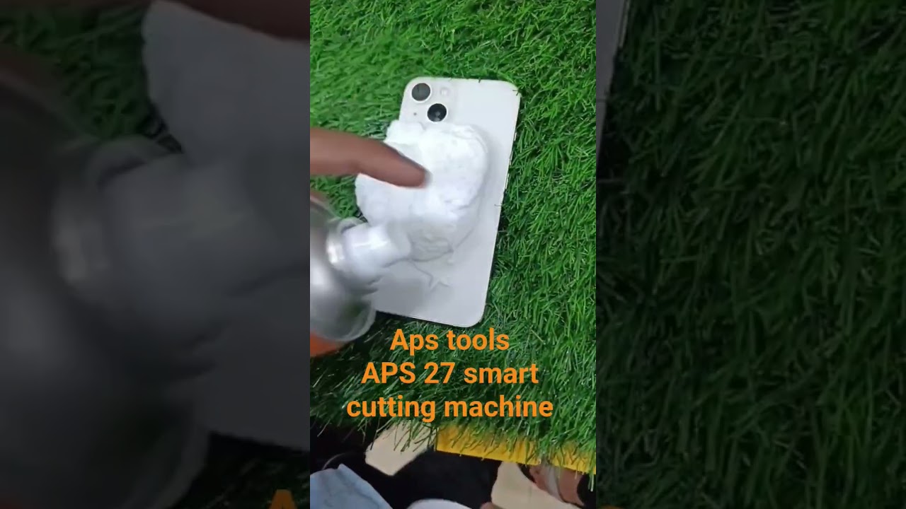 iphone 13 back transperant cutting unlimited free cutting plotter machine APS 