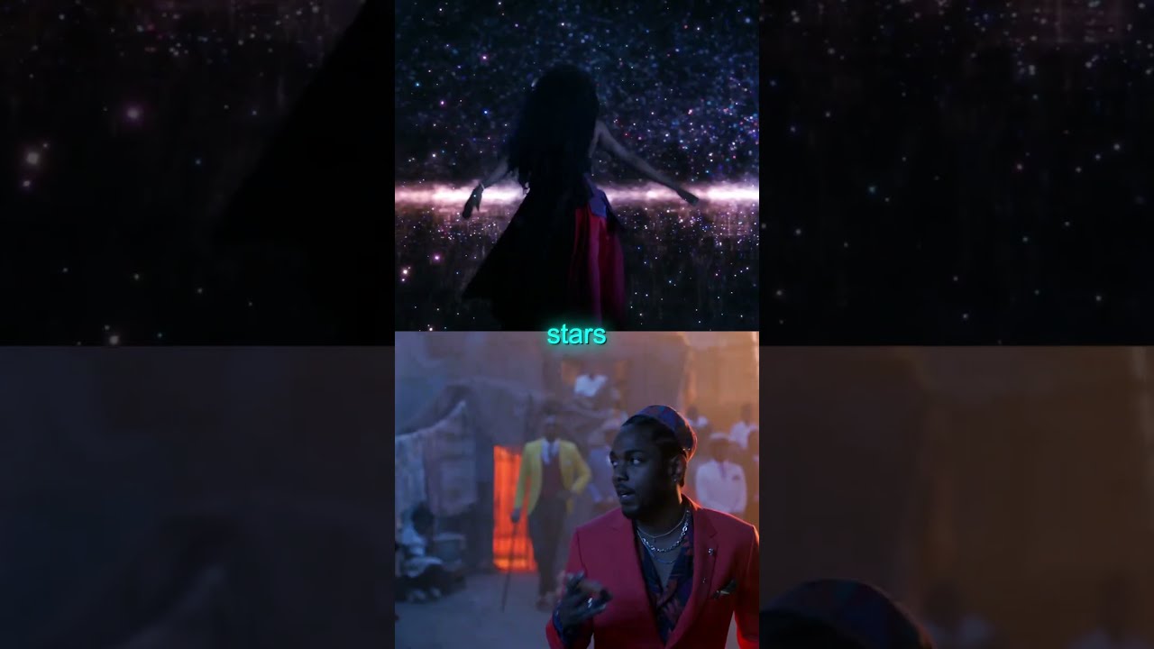 Kendrick Lamar's original vocals on All The Stars 🔥😳 #rap #kendricklamar  #sza #edit