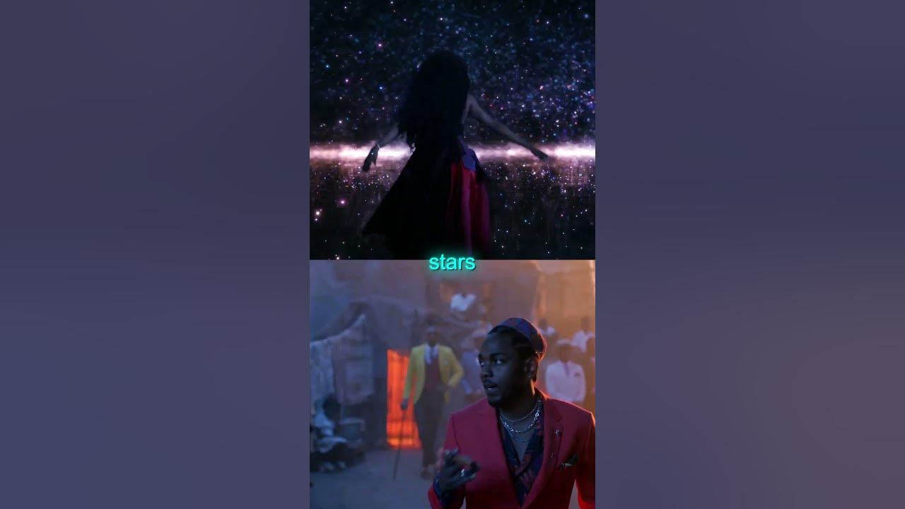 Kendrick Lamar's original vocals on All The Stars 🔥😳 #rap #kendricklamar  #sza #edit