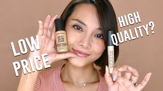 SEPHORA COLLECTION Best Foundation Concealer Review (20N, T20 on combi/dry skin) YouTube