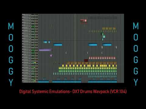 DX7 Drums Wavpack download (VCR-104)