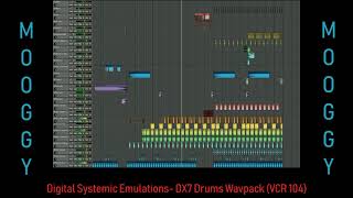 DX7 Drums Wavpack download (VCR-104)