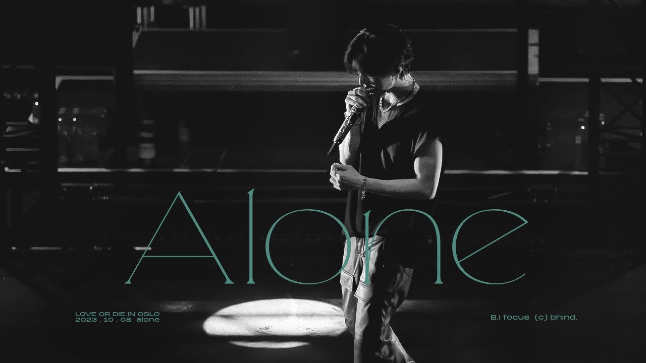 231008  LOVE OR DIE IN OSLO : ALONE ( 김한빈 비아이 직캠 B.I focus )