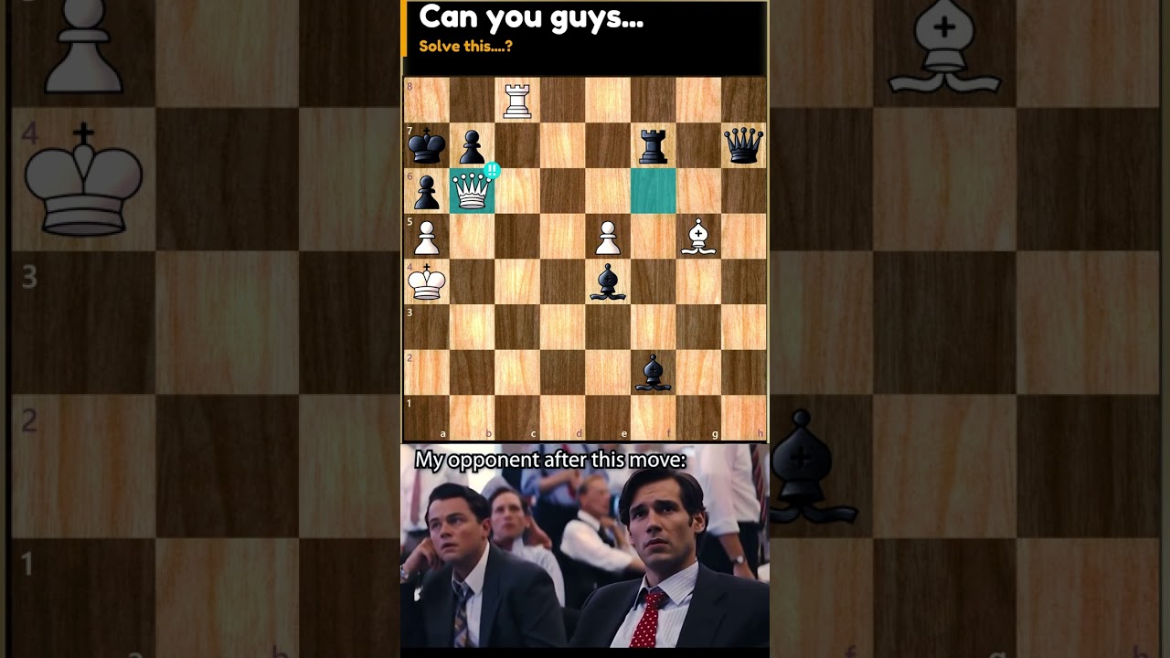 Did he just sacrificed his Queen...🤯👑 #shorts #chess #brilliantmove #chessmoves