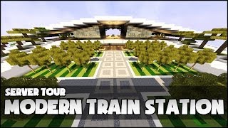 Minecraft - Modern Train Station