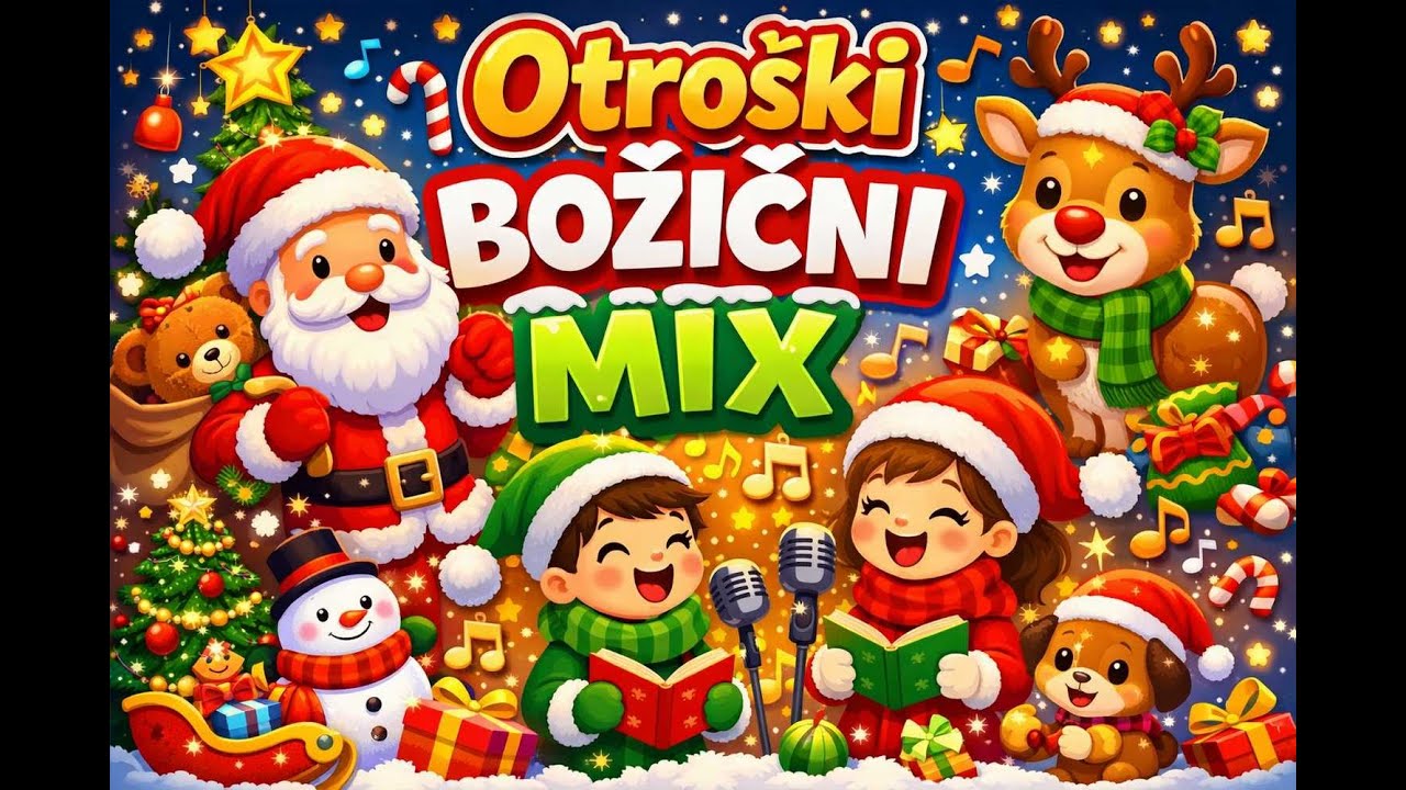 OTROŠKI BOŽIČNI Mix (Božične pesmice za otroke) - Tugomir & Objemčki