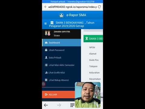 ERAPOR SMA LOGIN AKUN SISWA