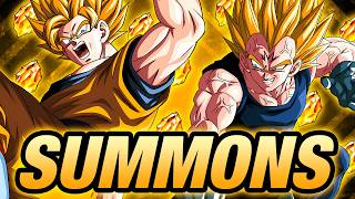 I've not seen THIS Dokkan Summon Animation in a While! Saiyan Day Summons!
