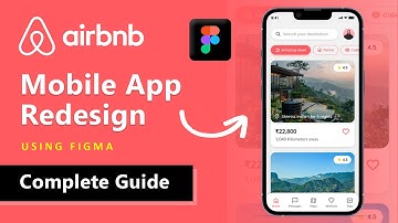 Airbnb App Redesign in Figma – Full UI/UX Guide Step-by-Step for Beginners