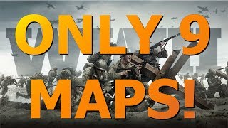 Call of Duty WW2 RANT (ONLY 9 MULTIPLAYER MAPS!!!)