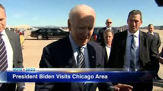 President Joe Biden visits Joliet Saturday for final midterm election push