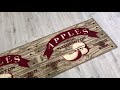 Alfombra cocina Apples video