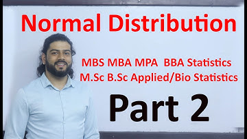 Normal Distribution part 2 Exercise MBS first Sem. Statistics TU Solution in Nepali Imp Question
