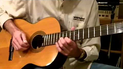 Playing "Lonesome Road Blues" Jerry Reed style - Craig Dobbins