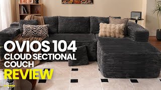 Ovios 104 Cloud Sectional Couch Review | Is This Couch Really That Comfortable?
