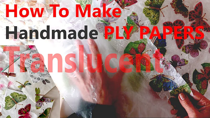 How to make paper translucent to reveal colours th...
