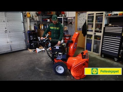 Video: Hvordan fjerner du hjulene fra en Toro snøfreser?
