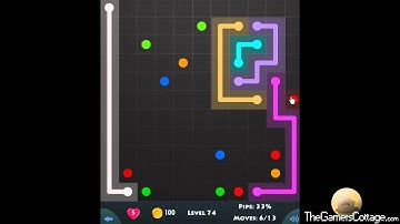 Flow Game Level - 734 [11x11] Mania Connect the Dots