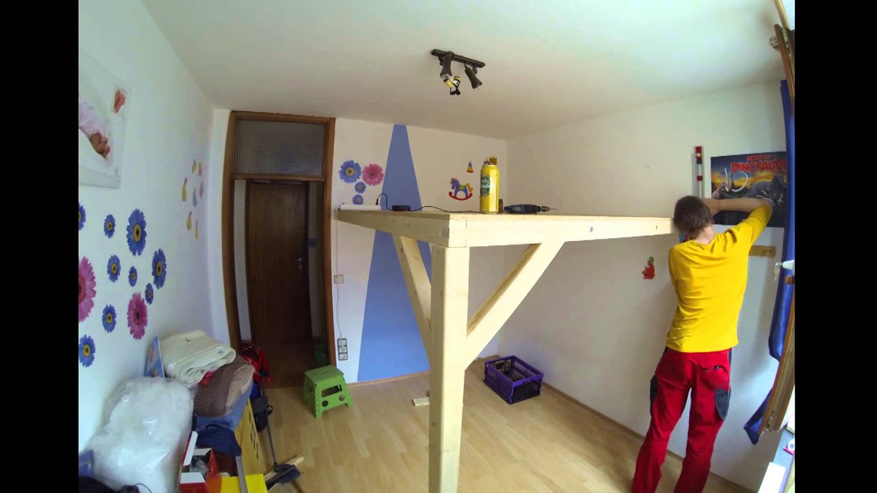 Bau eines hochbett bei einer bekannten youtube