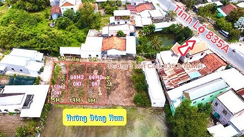 2 Nền Đất Thổ sổ Hồng Riêng / Phước Lâm Cần giuộc Long An